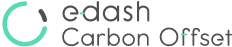 e-dash Carbon Offset ロゴ